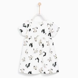 Zara Baby Girl Animal Print Dress || 2-3 Year